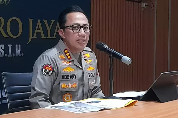 Kabid Humas Polda Metro Jaya Kombes Ade Ary Syam Indradi (Beritasatu/Ilham Oktafian)