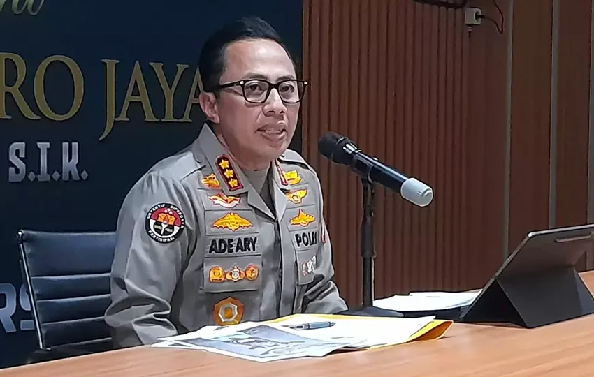 Kabid Humas Polda Metro Jaya Kombes Ade Ary Syam Indradi (Beritasatu/Ilham Oktafian)
