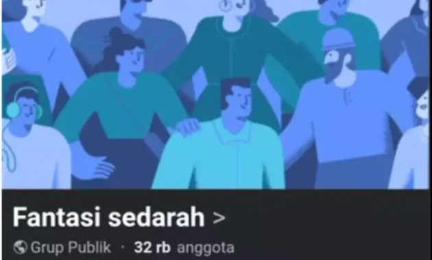 Kemunculan grup Facebook Fantasi Sedarah yang sudah memiliki 32.000 anggota mencuat ke publik, menuai kecaman dari netizen karena konten menyimpang. (Istimewa/X @h*****asperr)